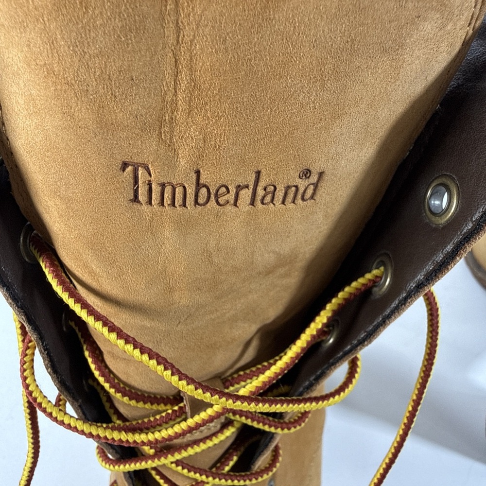 Timberland Tillston Wheat Nubuck Ankle Boots Womens Size 10 New - Picture 10 of 10